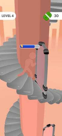 Скачать взломанную Color Down Stairs [Мод меню] MOD apk на Андроид