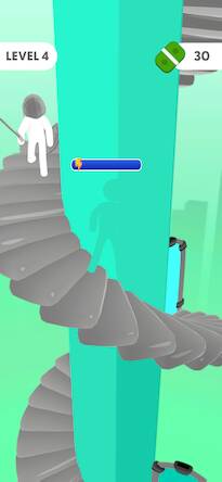 Скачать взломанную Color Down Stairs [Мод меню] MOD apk на Андроид