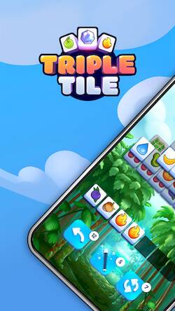 Скачать взломанную Triple Tile [Много монет] MOD apk на Андроид
