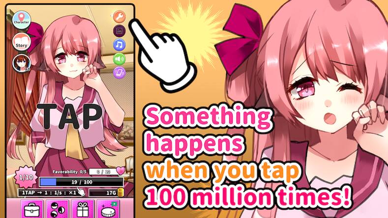 Скачать взломанную Don't touch Girl! 2 [Бесплатные покупки] MOD apk на Андроид