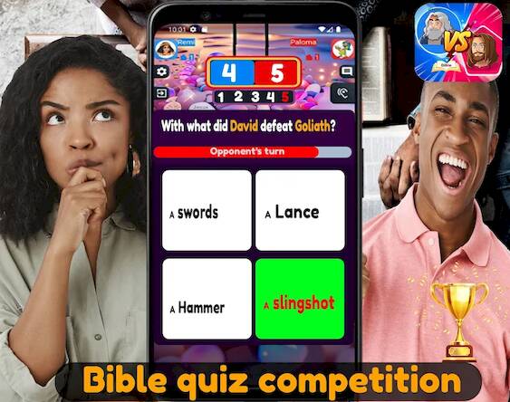 Скачать взломанную Bible quiz competition [Мод меню] MOD apk на Андроид