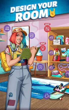 Скачать взломанную Party in my Dorm: Campus Life [Много монет] MOD apk на Андроид