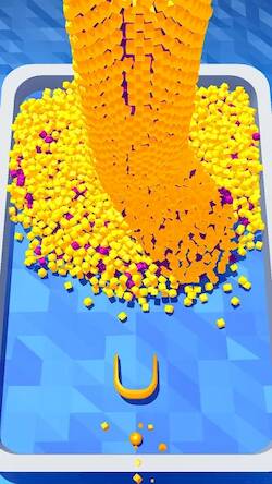 Скачать взломанную Collect Cubes - ASMR Puzzle [Бесплатные покупки] MOD apk на Андроид