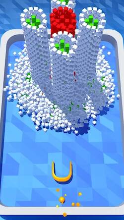 Скачать взломанную Collect Cubes - ASMR Puzzle [Бесплатные покупки] MOD apk на Андроид
