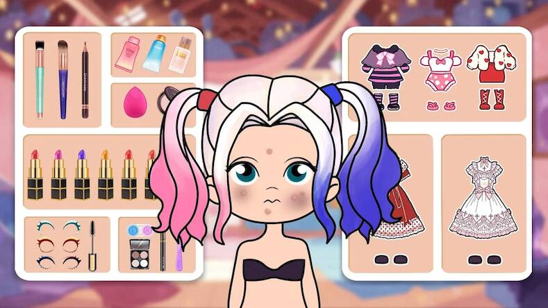 Скачать взломанную Куклы одевалки - Девчачие игры [Бесплатные покупки] MOD apk на Андроид