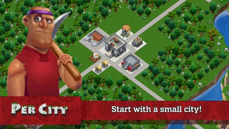 Скачать взломанную Townscapes: Фермерский Город [Много монет] MOD apk на Андроид