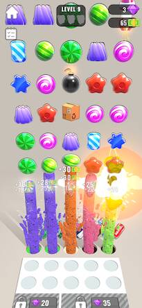 Скачать взломанную Soda Merge [Много денег] MOD apk на Андроид