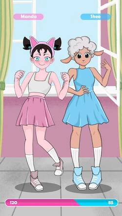 Скачать взломанную Left Or Right: Dress Up [Бесплатные покупки] MOD apk на Андроид