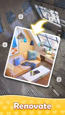 Скачать взломанную Match Tile Decor [Бесплатные покупки] MOD apk на Андроид