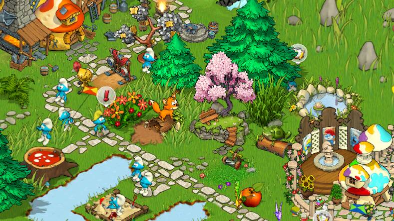 Скачать взломанную Smurfs and the Magical Meadow [Мод меню] MOD apk на Андроид