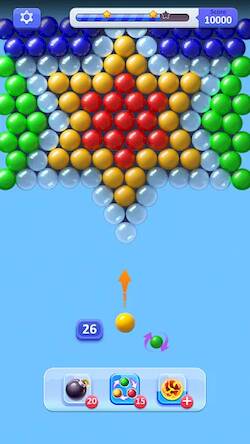 Скачать взломанную Shoot Bubble - Лопать пузыри [Много денег] MOD apk на Андроид