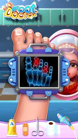 Скачать взломанную ноги врач - Hospital games [Много денег] MOD apk на Андроид