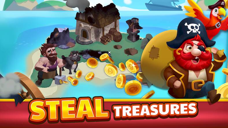 Скачать взломанную Pirate Master: Spin Coin Games [Мод меню] MOD apk на Андроид