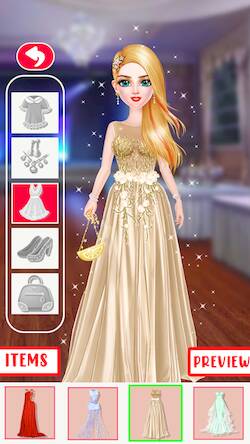 Скачать взломанную left or right: Build own Queen [Бесплатные покупки] MOD apk на Андроид