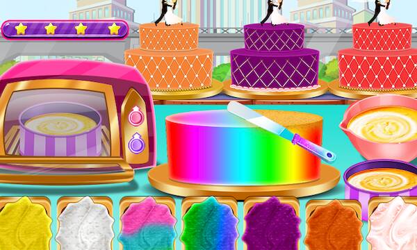 Скачать взломанную Wedding Cake игры для девочек [Мод меню] MOD apk на Андроид