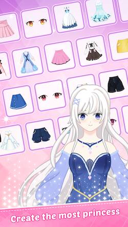 Скачать взломанную Принцесса Одевалка: Куклы Игра [Мод меню] MOD apk на Андроид