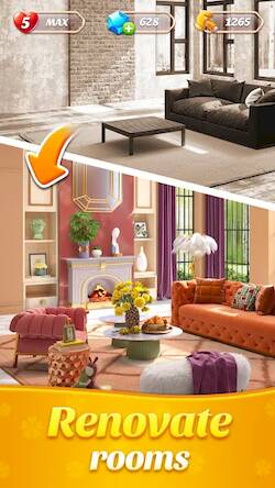 Скачать взломанную Decor Master : Design Villa [Много монет] MOD apk на Андроид