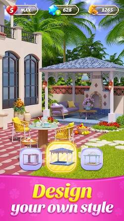 Скачать взломанную Decor Master : Design Villa [Много монет] MOD apk на Андроид