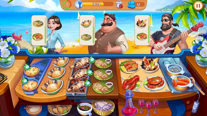 Скачать взломанную ресторан счастья: шеф-повар [Много монет] MOD apk на Андроид