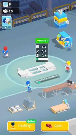 Скачать взломанную Car Assembly Simulator [Много денег] MOD apk на Андроид