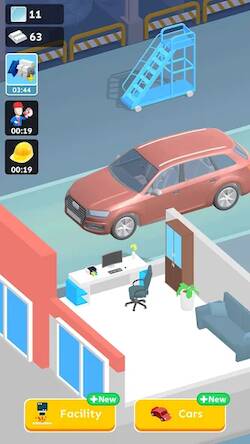 Скачать взломанную Car Assembly Simulator [Много денег] MOD apk на Андроид