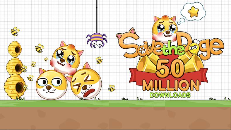 Скачать взломанную Save the Doge [Много монет] MOD apk на Андроид
