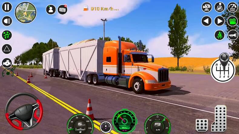 Скачать взломанную Симулятор доставки самосвала [Много денег] MOD apk на Андроид