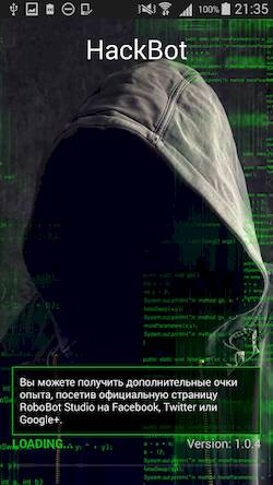 Скачать взломанную симулятор хакера - HackBot [Бесплатные покупки] MOD apk на Андроид