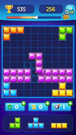 Скачать взломанную Block Puzzle: Драгоценный блок [Много монет] MOD apk на Андроид