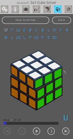 Скачать взломанную 3x3 Cube Solver [Много денег] MOD apk на Андроид