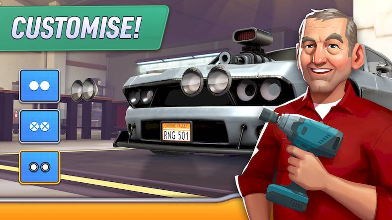 Скачать взломанную Chrome Valley Customs [Много монет] MOD apk на Андроид