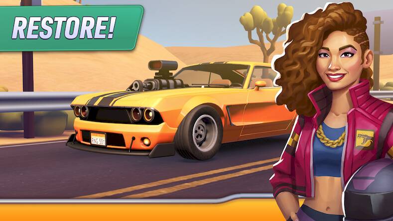 Скачать взломанную Chrome Valley Customs [Много монет] MOD apk на Андроид
