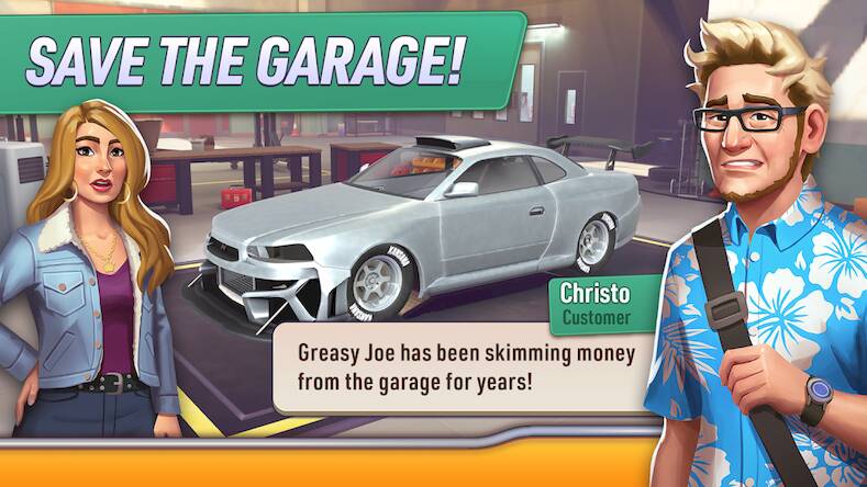 Скачать взломанную Chrome Valley Customs [Много монет] MOD apk на Андроид