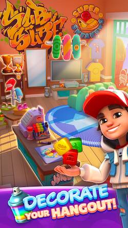 Скачать взломанную Subway Surfers Blast [Много денег] MOD apk на Андроид