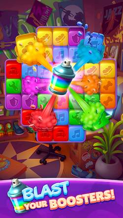 Скачать взломанную Subway Surfers Blast [Много денег] MOD apk на Андроид