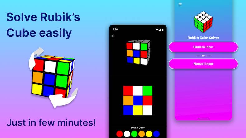 Скачать взломанную Rubik's Cube Solver [Много монет] MOD apk на Андроид