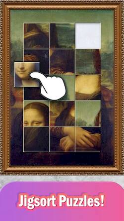 Скачать взломанную Jigsort Puzzles [Много монет] MOD apk на Андроид
