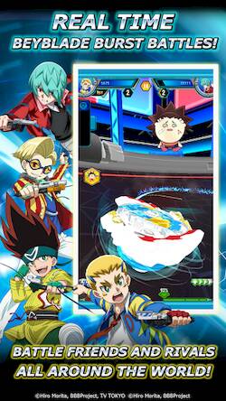 Скачать взломанную Beyblade Burst Rivals [Мод меню] MOD apk на Андроид
