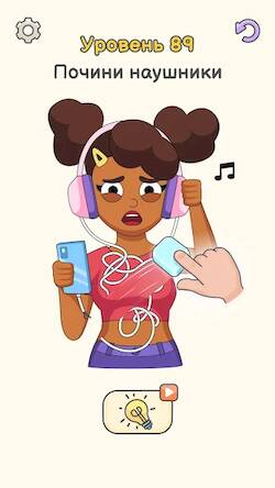 Скачать взломанную DOP 5: Delete One Part [Много денег] MOD apk на Андроид