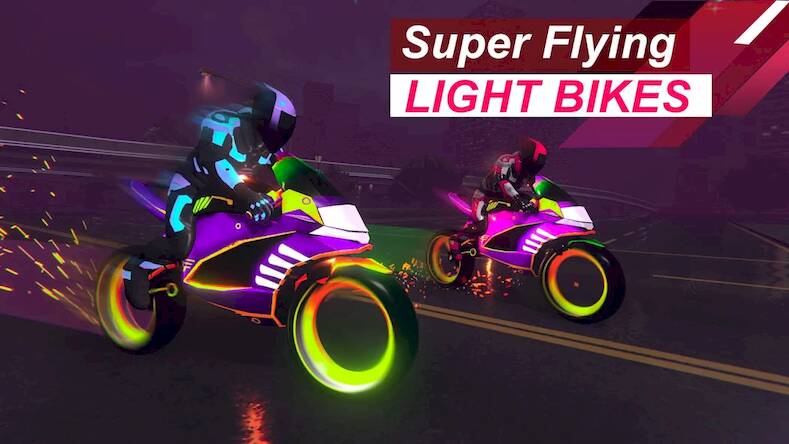 Скачать взломанную легкий мотоцикл летающий stunt [Мод меню] MOD apk на Андроид