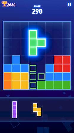Скачать взломанную Block Puzzle [Много монет] MOD apk на Андроид