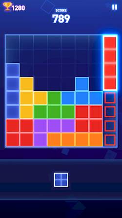 Скачать взломанную Block Puzzle [Много монет] MOD apk на Андроид