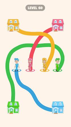 Скачать взломанную Draw To Home [Много денег] MOD apk на Андроид