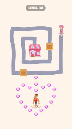 Скачать взломанную Draw To Home [Много денег] MOD apk на Андроид