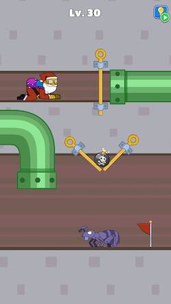 Скачать взломанную Prison Escape: Pin Puzzle [Много монет] MOD apk на Андроид