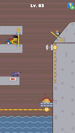 Скачать взломанную Prison Escape: Pin Puzzle [Много монет] MOD apk на Андроид
