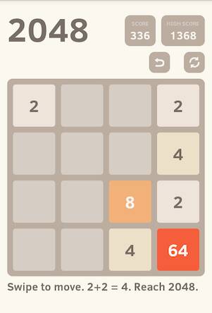 Скачать взломанную 2048 [Бесплатные покупки] MOD apk на Андроид