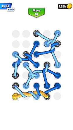 Скачать взломанную Twisted Tangle [Много монет] MOD apk на Андроид