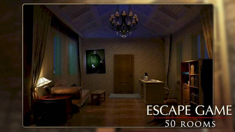 Скачать взломанную Побег игра: 50 комната 1 [Много монет] MOD apk на Андроид