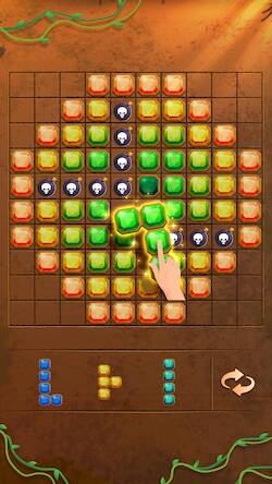 Скачать взломанную Deluxe Block Jewel [Мод меню] MOD apk на Андроид